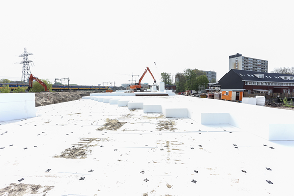 Project EPS constructie bij aanleg metrolijn Hoekse Lijn