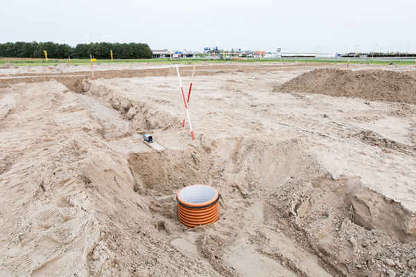 Chemisch bestendige Pipelife PP riolering voor nieuw bedrijventerrein Schiphol Trade Park