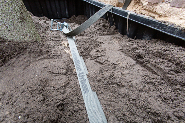 GreenBlue Urban RootSpace boombunkers in centrum Ede