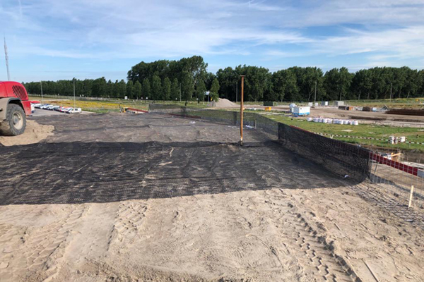 Gewapende grondconstructies Blankenburgverbinding A15 en A20