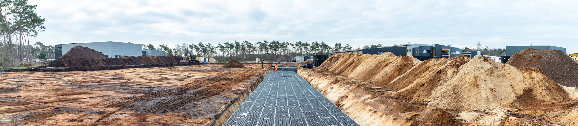 JobiCell/Polypipe infiltratieveld voorbereid op gevolgen klimaatverandering