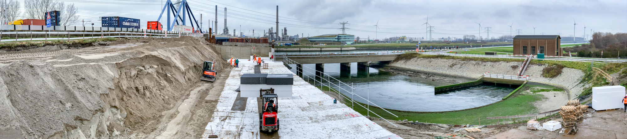 EPS constructie tijdelijke Suurhoffbrug