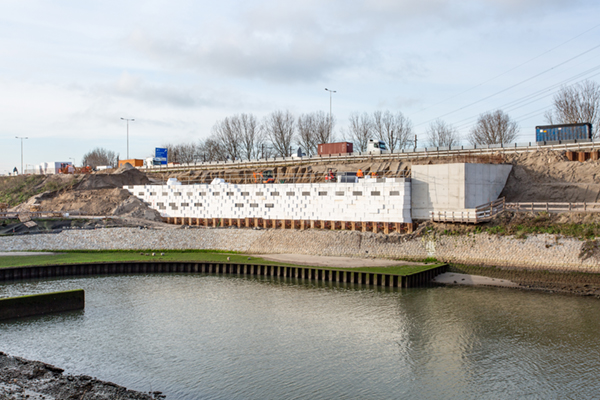 EPS constructie tijdelijke Suurhoffbrug