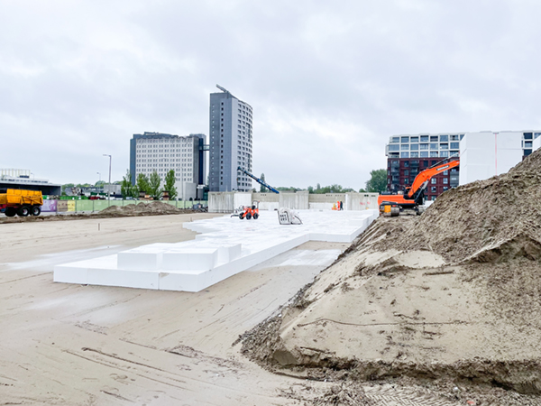 EPS constructie voor duurzame Amstelstroombrug gemeente Amsterdam