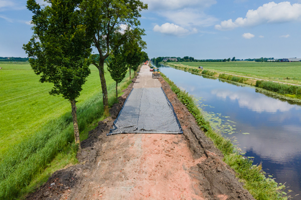 Reduceer laagopbouw met TenCate Geolon HMi-5