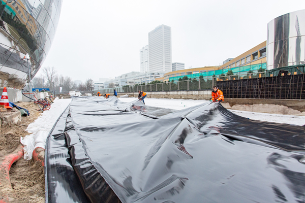 AquaMulti Box Capillair Systeem voor bomen Museumpark