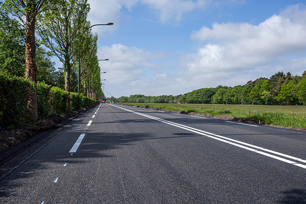 Tensar AX5-GN asfaltwapening in Wassenaar